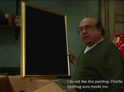 I do not like this painting, Charlie Meme Template