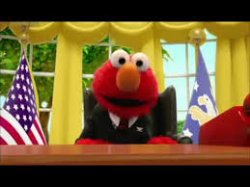 President Elmo Meme Template