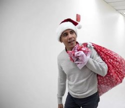 Obama Santa Meme Template