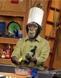 Monkey chef Meme Template