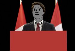 justiNPCtrudeau Meme Template