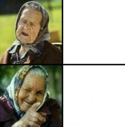 old women drake meme TN Meme Template