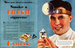 Ciggarette smoking vintage ad Meme Template