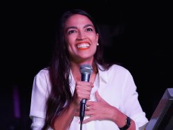 AOC Crazy Meme Template