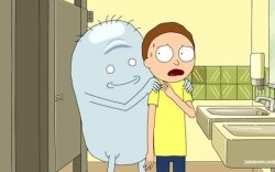 Mr Jellybean, Rick and Morty, Bad vibes, Public bathroom Meme Template
