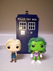 Doctor Who and She-Hulk Meme Template