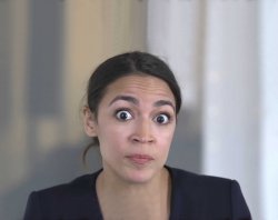 Ocasio-Cortez improved Meme Template