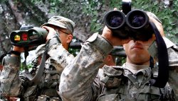 Military Using Binoculars Meme Template