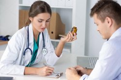 Female Doctor Writing Prescription Meme Template