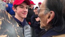 Creepy MAGA Kid Meme Template