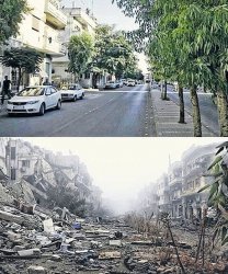 Syria 10 year challenge Meme Template