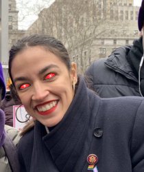 AOC Meme Template