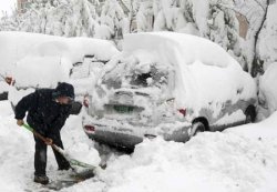 Shoveling the car free Meme Template