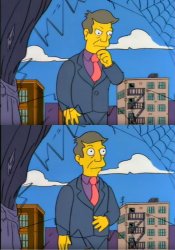 Skinner out of touch Simpsons Meme Template