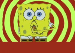 Spongebob Hypnotized Meme Template