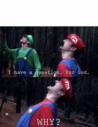 I have a question. For God Meme Template