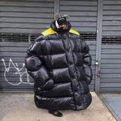 Oversized Coat Man Meme Template