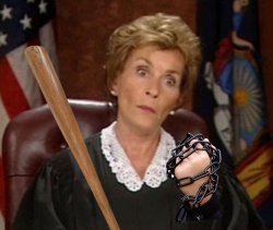 Judge Judy Gangsta Meme Template