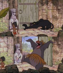 Baloo Barges In Meme Template