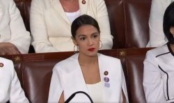 Alexandria Ocasio-Cortez Meme Template