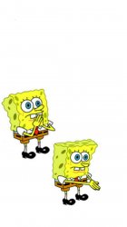 SpongeBob breath in Meme Template