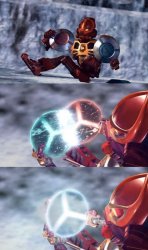 Bionicle Merging Meme Template