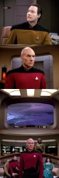 Picard View Screen Meme Template