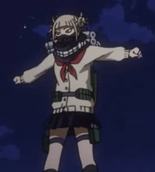 Toga does the T-Pose cri Meme Template