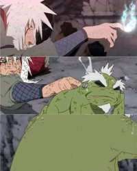 Jiraiya Hidden Message Meme Template