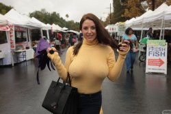 busty & braless with hard nipples Meme Template