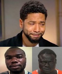 Jussie Nigerian MAGA Meme Template