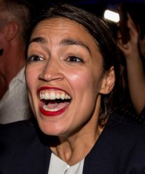AOC Meme Template