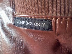 Members Only Meme Template