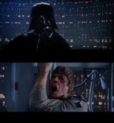 Vader and Luke Meme Template