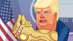 Thanos Trump Meme Template