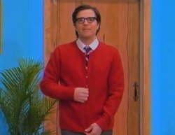 Rivers Cuomo in a cardigan Meme Template