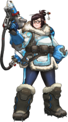 overwatch mei Meme Template