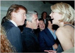 Pedophile Trump and Epstein Meme Template