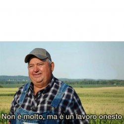 Non è molto ma è un lavoro onesto Meme Template