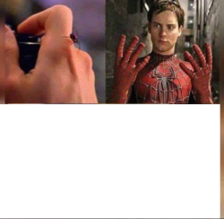 spider bite Meme Template