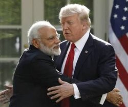 Modi trump Meme Template