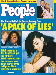 Tawana Brawley, People magazine cover story Meme Template