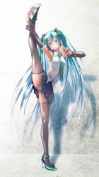 Miku Dancing Meme Template