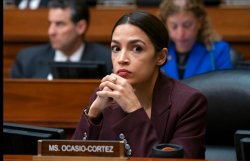 Ocasio cortez Meme Template
