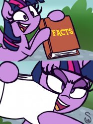 Twilight's Fact Book Meme Template