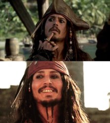 Jack Sparrow Wondering Meme Template