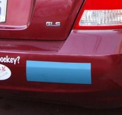 Blank bumper sticker Meme Template