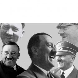 Laughs in Nazi Meme Template