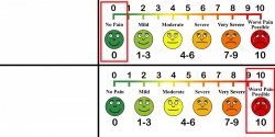 Pain Scale Meme Template