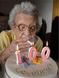 100 Year-Old's Birthday cake Meme Template